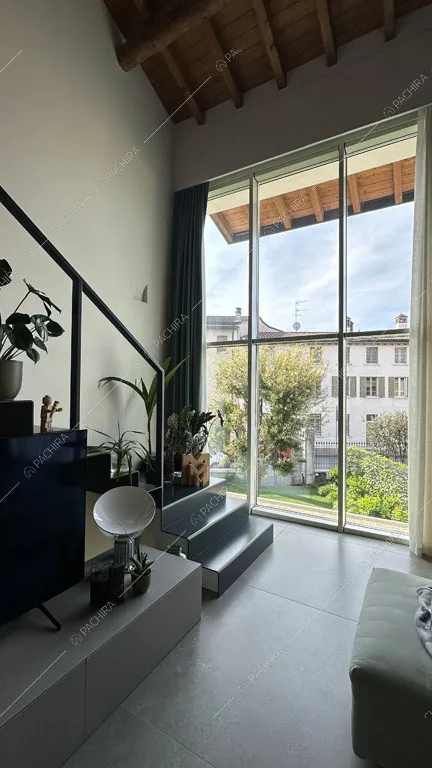 Sala della villa Makalu, location in stile contemporaneo a Brescia