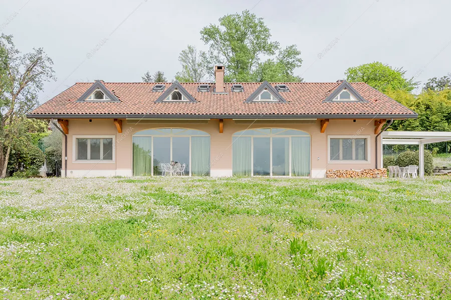 Giardino della villa Mississipi, location in stile rustico a Monza