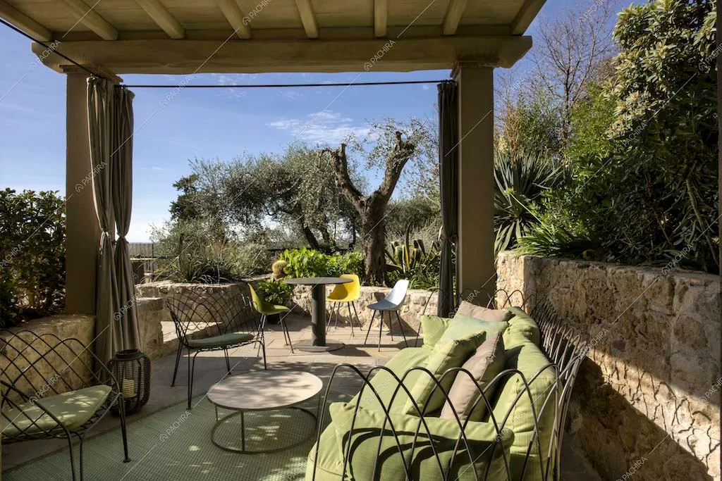 Il gazebo in giardino