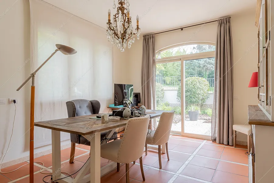 Studio della villa Mississipi, location in stile rustico a Monza