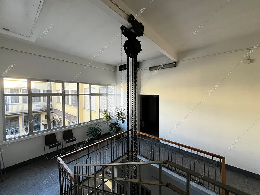 Pianerottolo del loft Piave, location in stile moderno a Milano