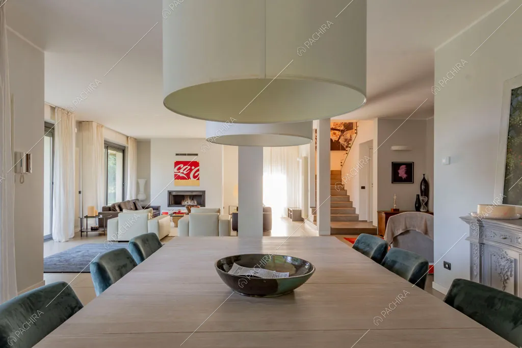 Sala della villa Darling, location in stile contemporaneo a Monza