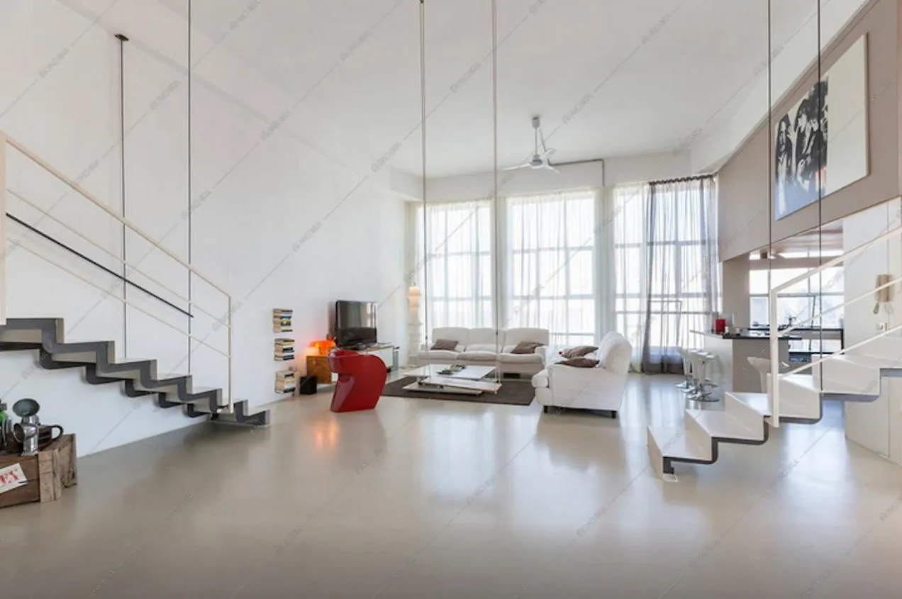 Il living spazioso della Location Clusia