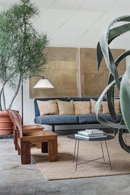Salotto di design di questo Loft a Milano