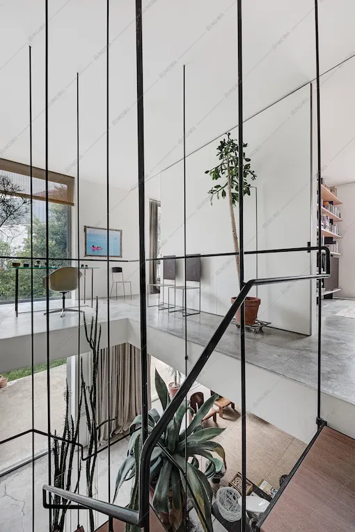 Il secondo livello del Loft di design Wakame