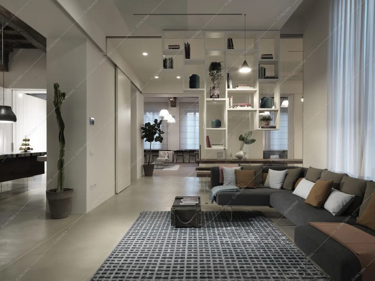 Il salotto di design di questo Spazio Espositivo