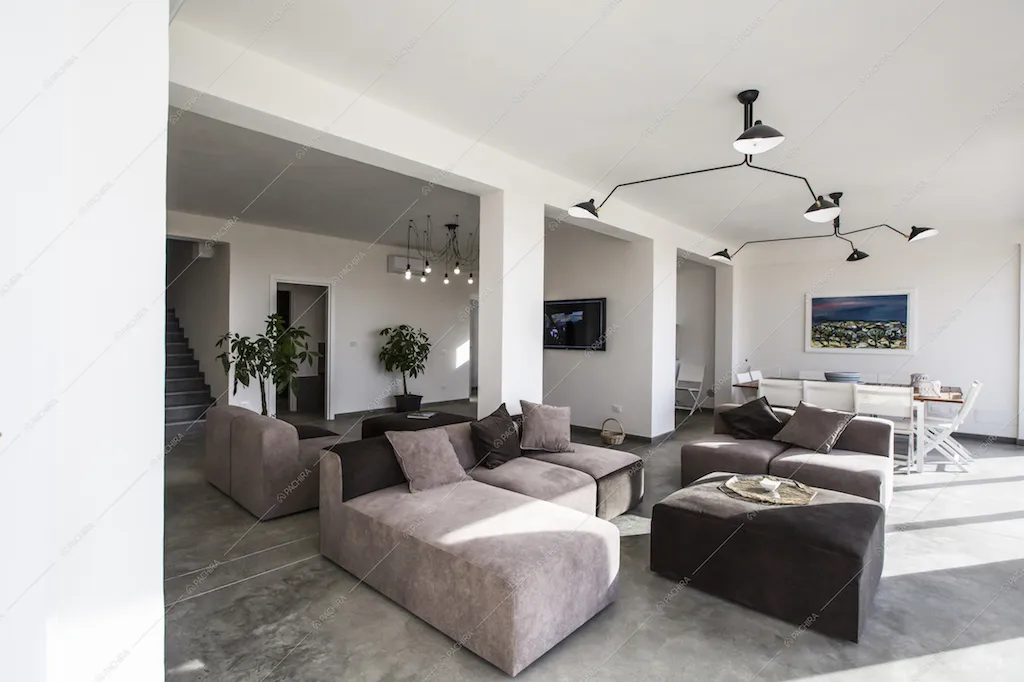 Salotto moderno con divani