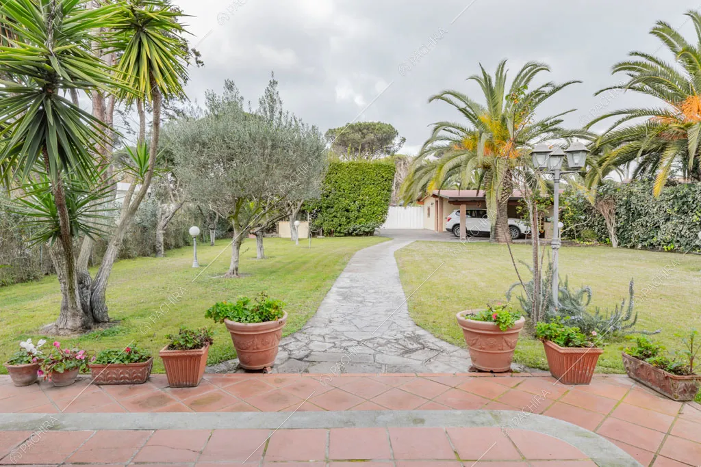 Giardino della villa Cren, location in stile moderno a Roma