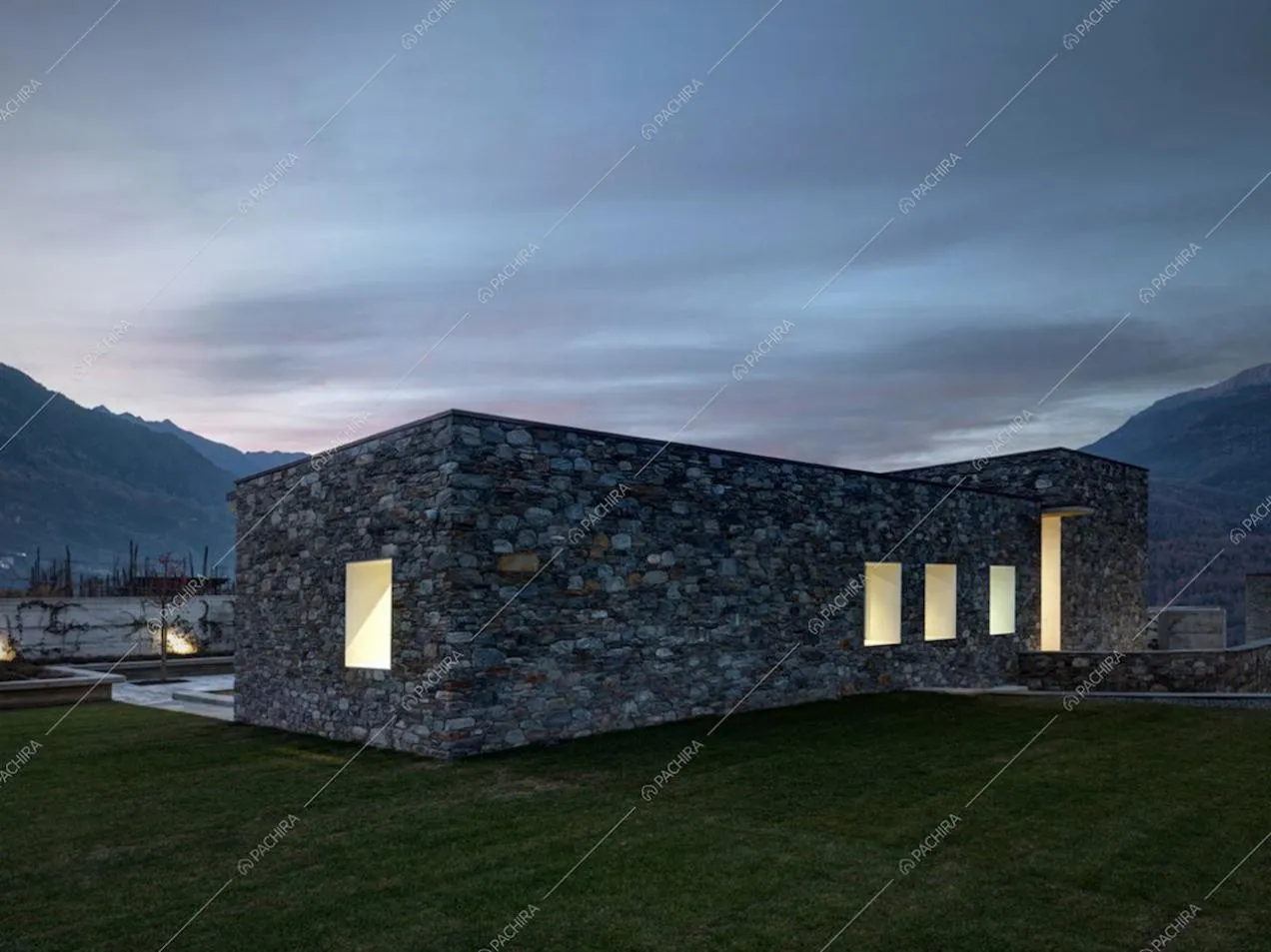 Il tramonto sulla Location Tecoma