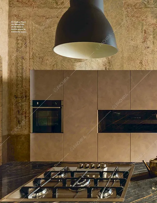 Cucina dell'appartamento Cajà, location in stile moderno a Mantova