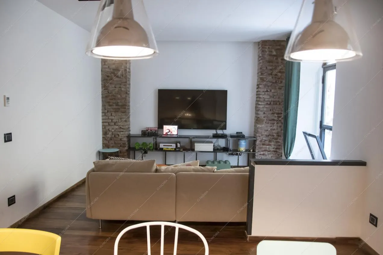 Il Salotto open del Loft Carota a Milano