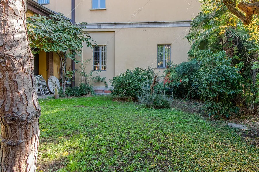 Giardino del loft Fittonia, location in stile contemporaneo a Milano