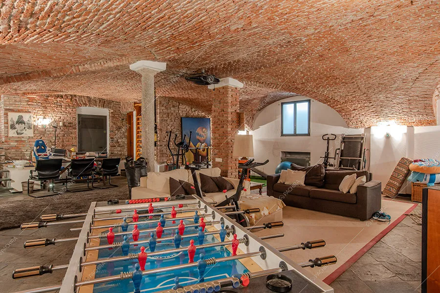 Sala relax del loft Fittonia, location in stile contemporaneo a Milano