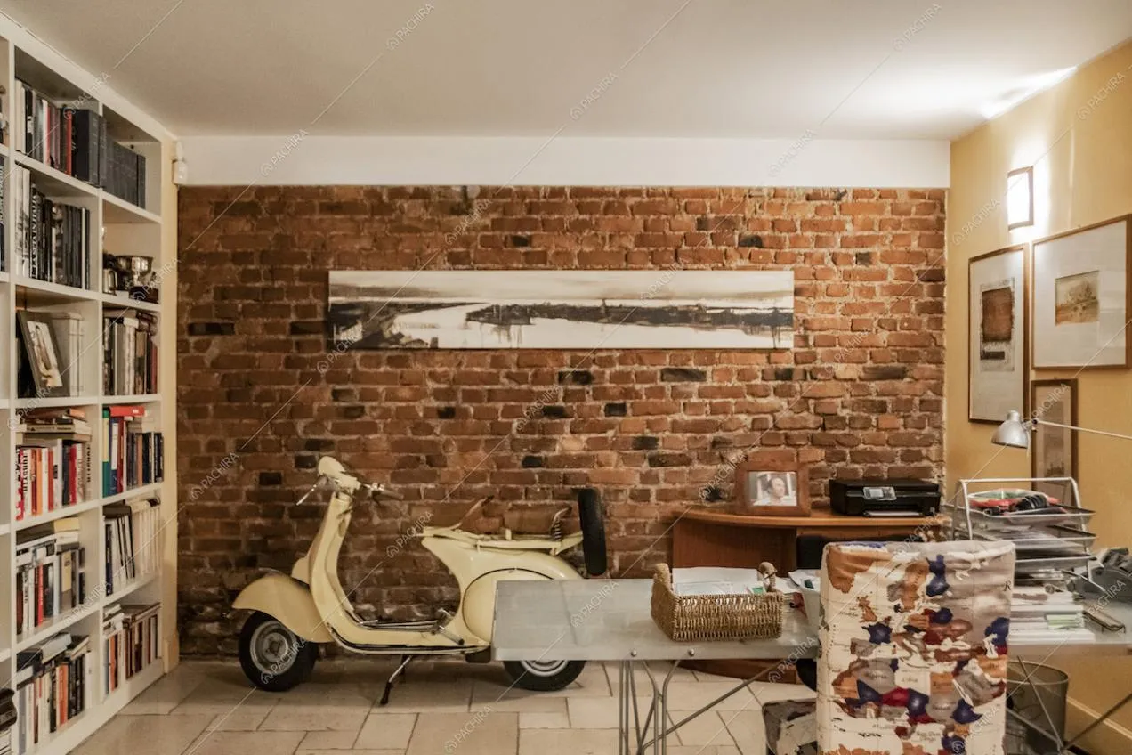 Studio della villa Curcuma, location in stile contemporaneo a Milano