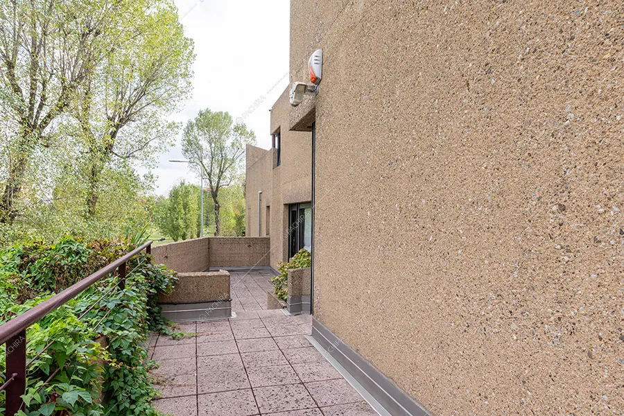 Esterni della villa Noce, location in stile vintage a Milano