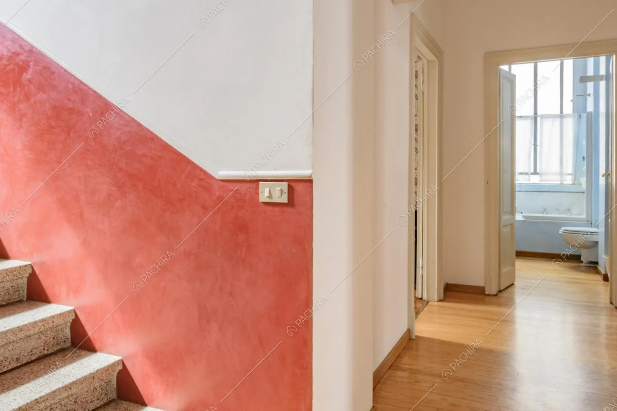 Dettaglio sulla scala