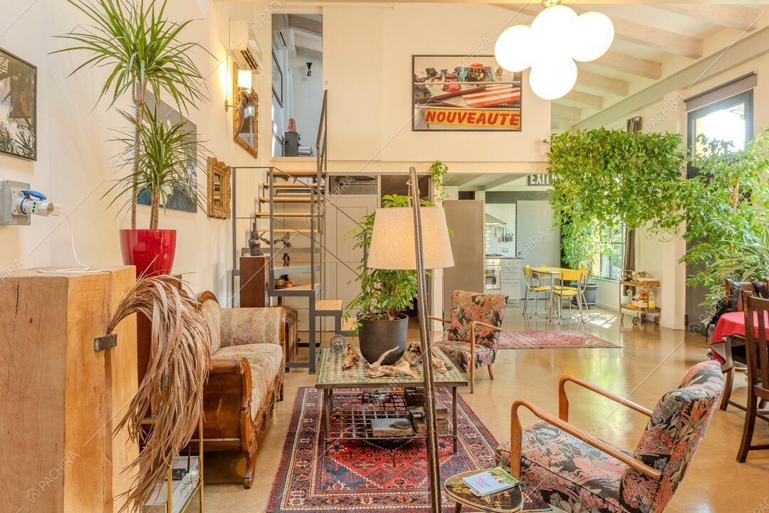 Sala del loft Gazania, location contemporanea a Milano