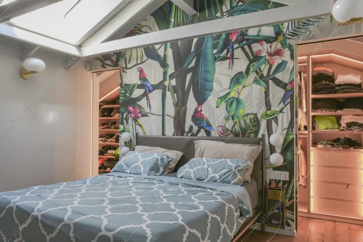 Camera da letto matrimoniale con cabina armadio 