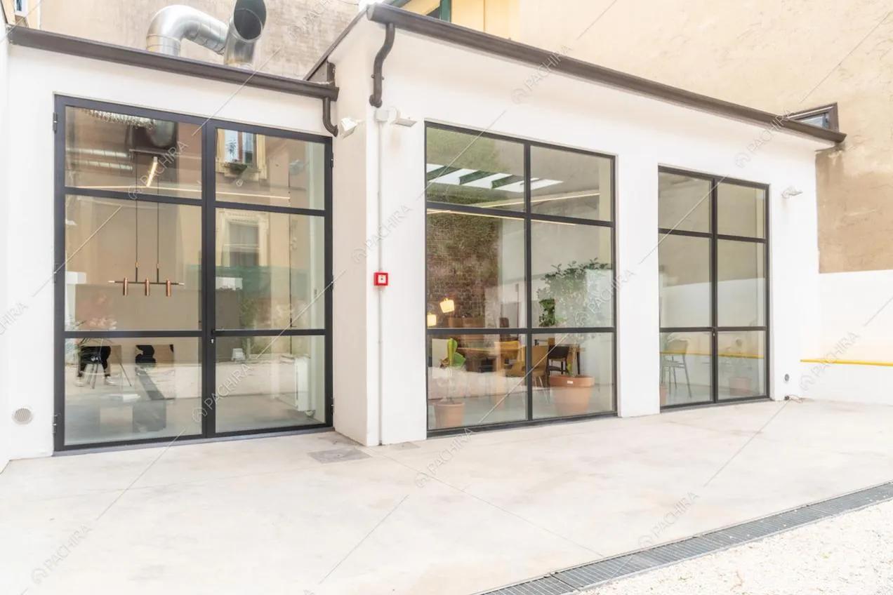 Visuale sull'interno dell'open space