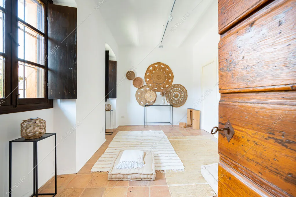 Ingresso dell'agriturismo Favonio, location in stile country a Novara