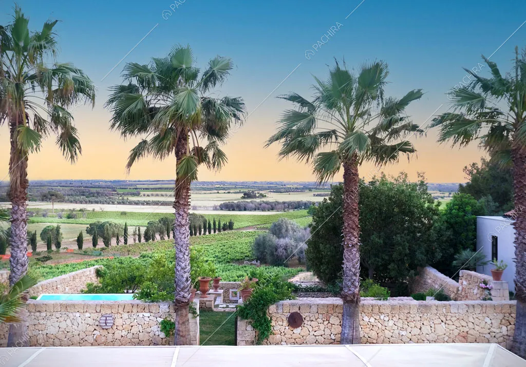 Terrazza della villa Bali, location in stile contemporaneo a Lecce