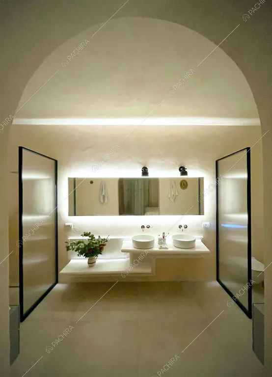 Bagno della villa Bali, location in stile contemporaneo a Lecce
