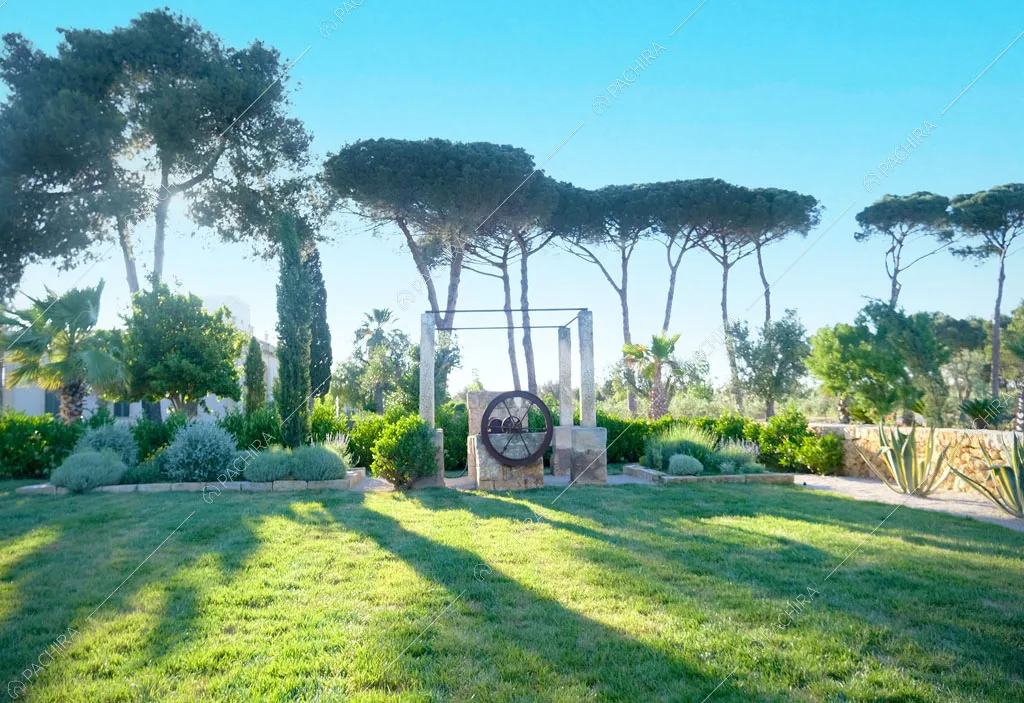 Giardino della villa Bali, location in stile contemporaneo a Lecce