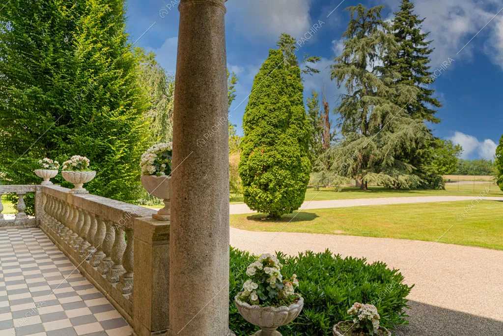 Giardino della villa Ramaria, location in stile classico a Ravenna