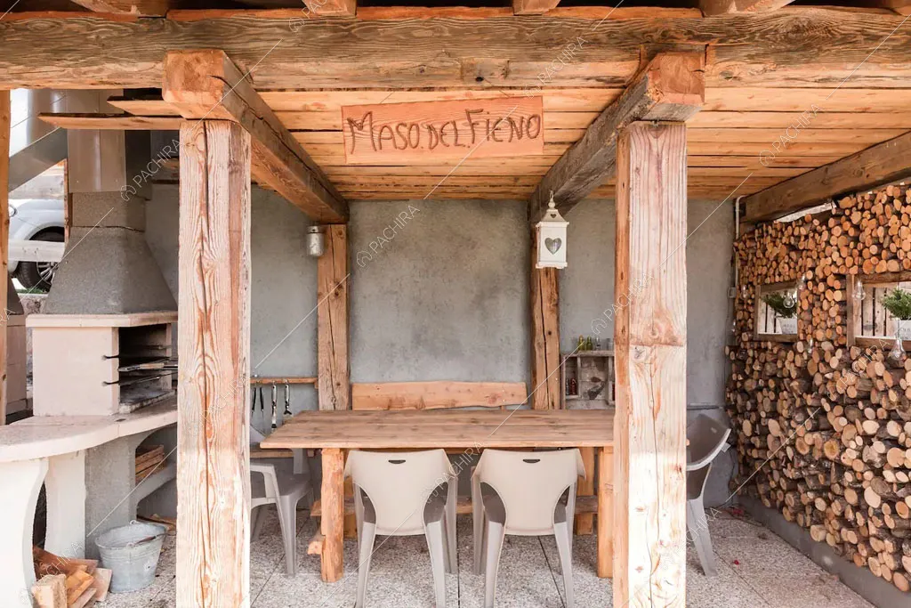 Location Cantabrico Trento chalet rustico shooting foto video 22
