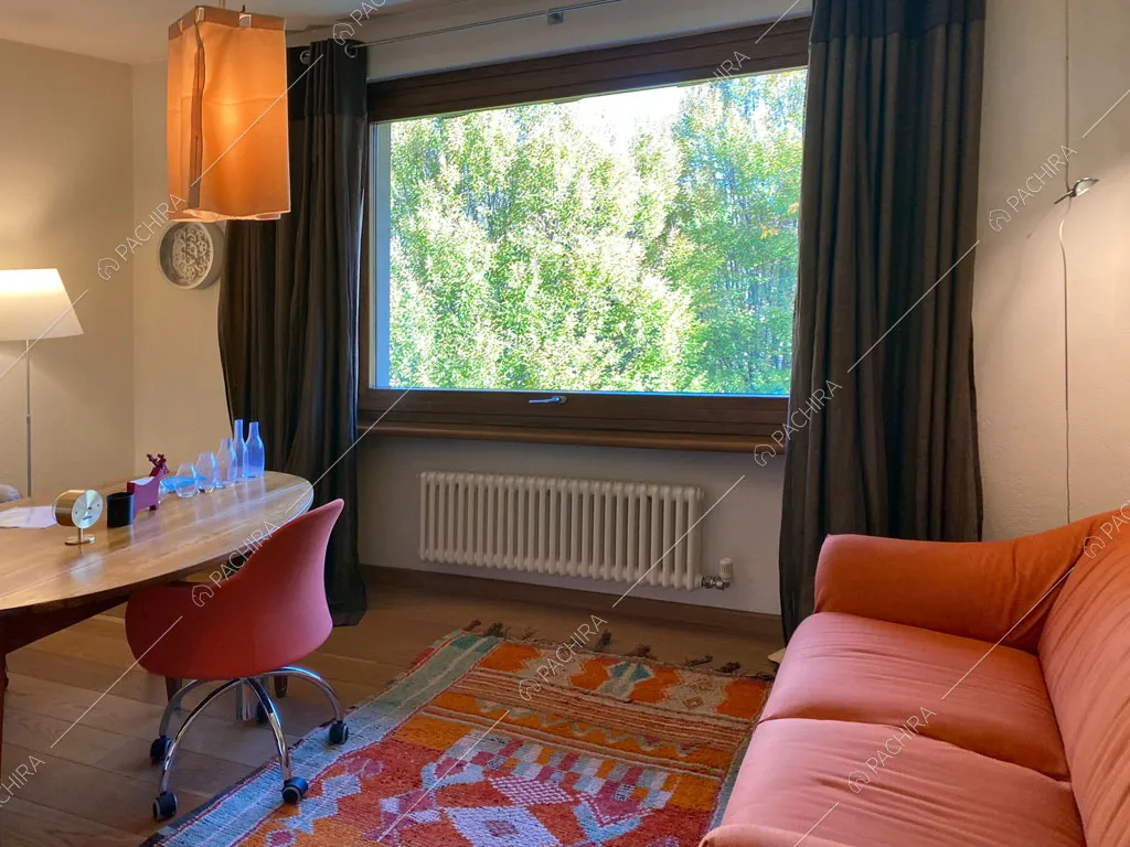 Studio della villa Aqaba, location in stile contemporaneo ad Aosta