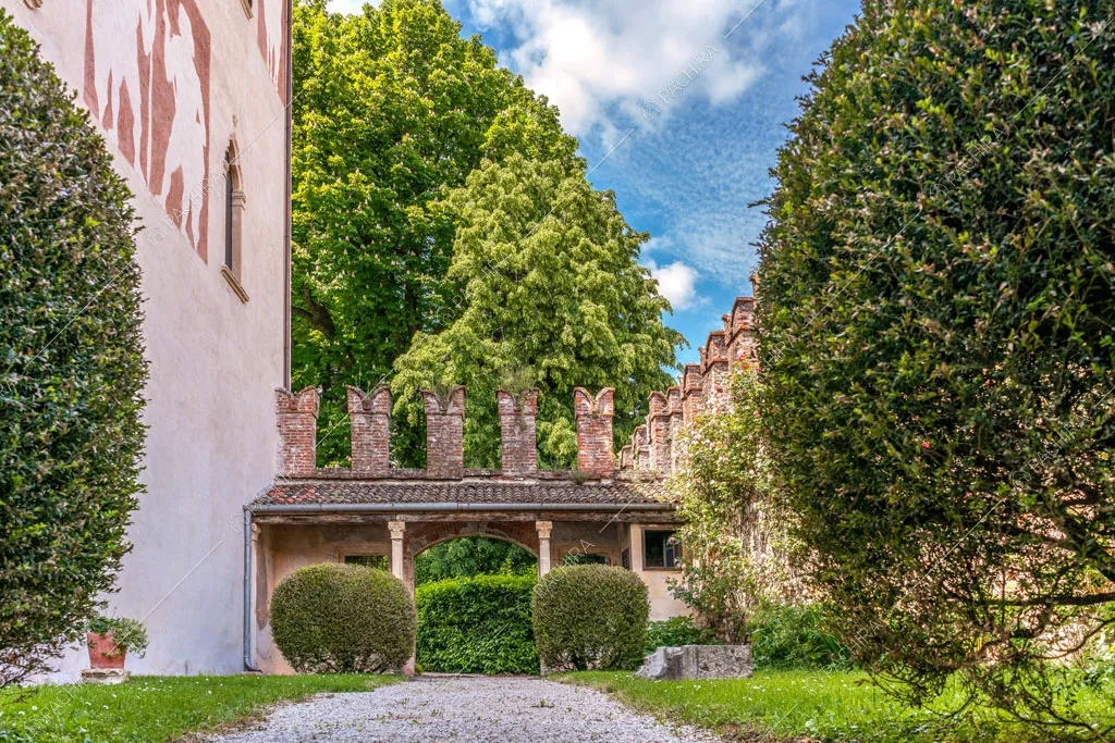 Giardino della dimora storica Visayan, location in stile classico a Vicenza
