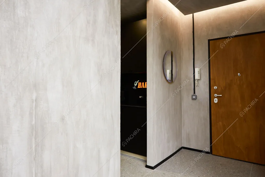 Vista sulla cucina dell'ufficio Olmaria, location in stile contemporaneo a Milano