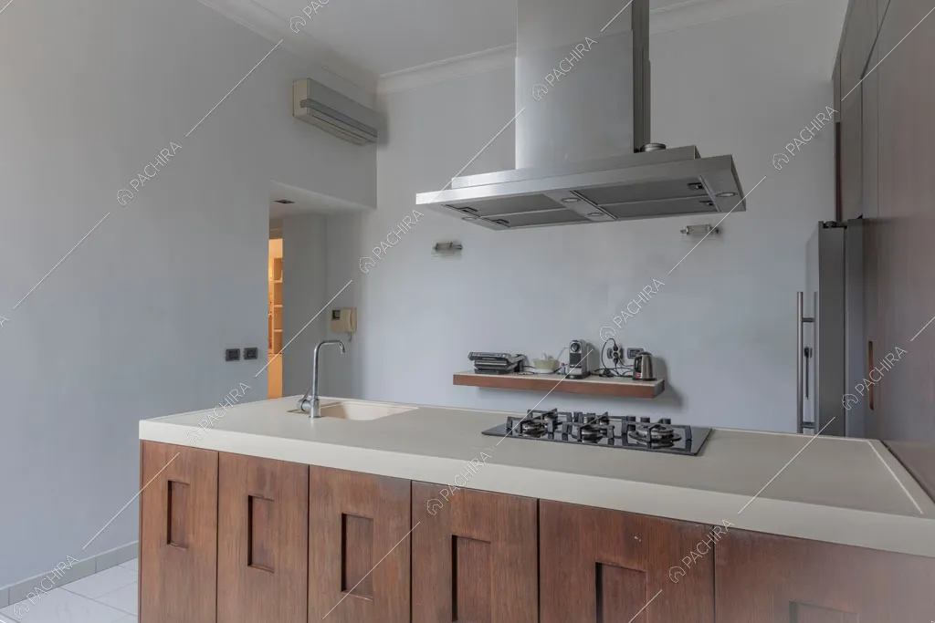 Cucina dell'appartamento Kiwano, location in stile moderno a Roma