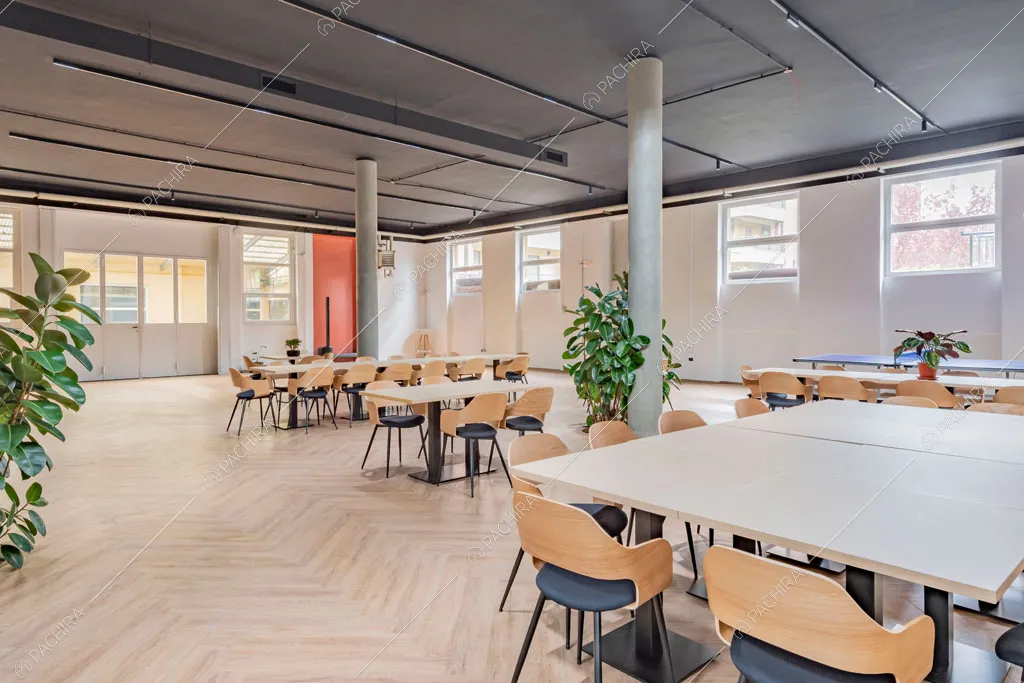 Sala dell'espositivo Copper, location in stile industriale a Milano