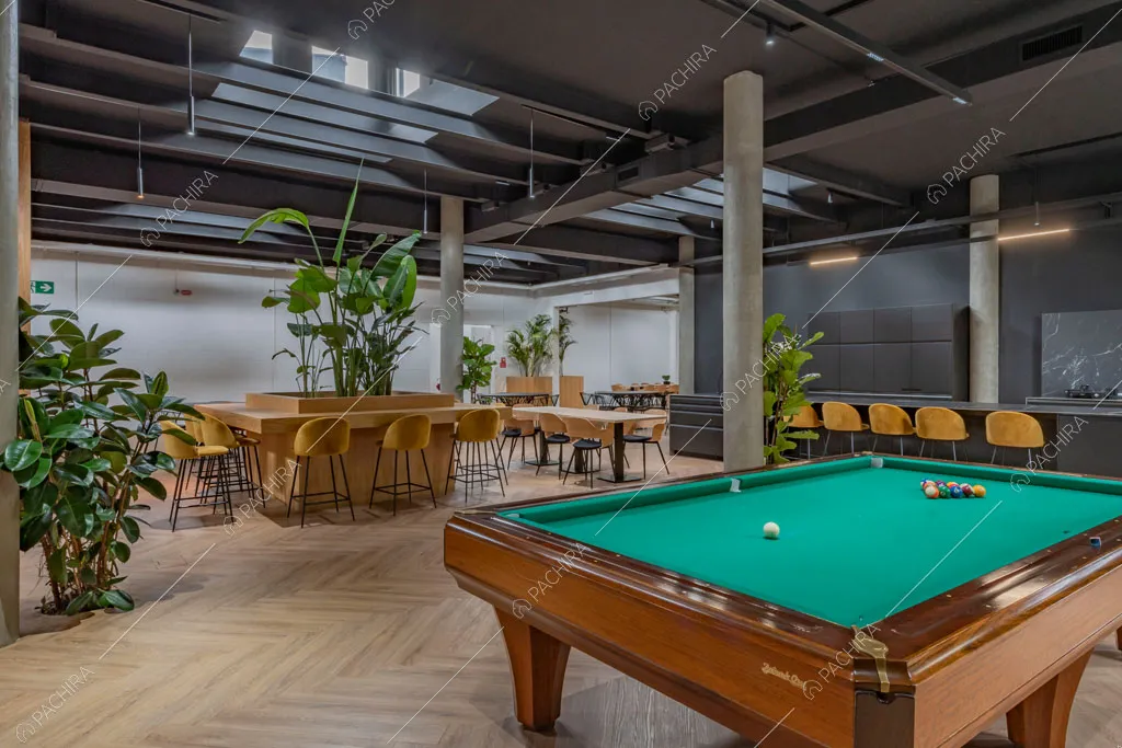 Sala dell'espositivo Copper, location in stile industriale a Milano