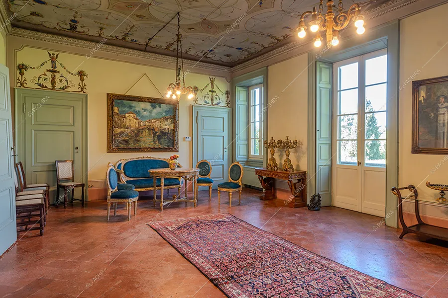 Salone della dimora storica Rodopi, location in stile classico a Bergamo