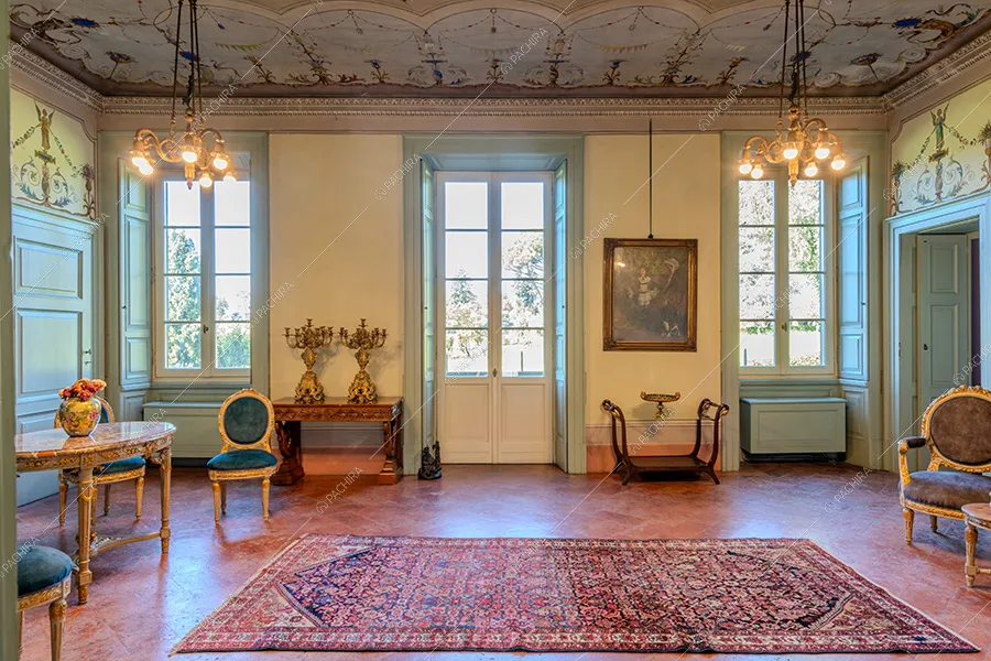 Salone della dimora storica Rodopi, location in stile classico a Bergamo