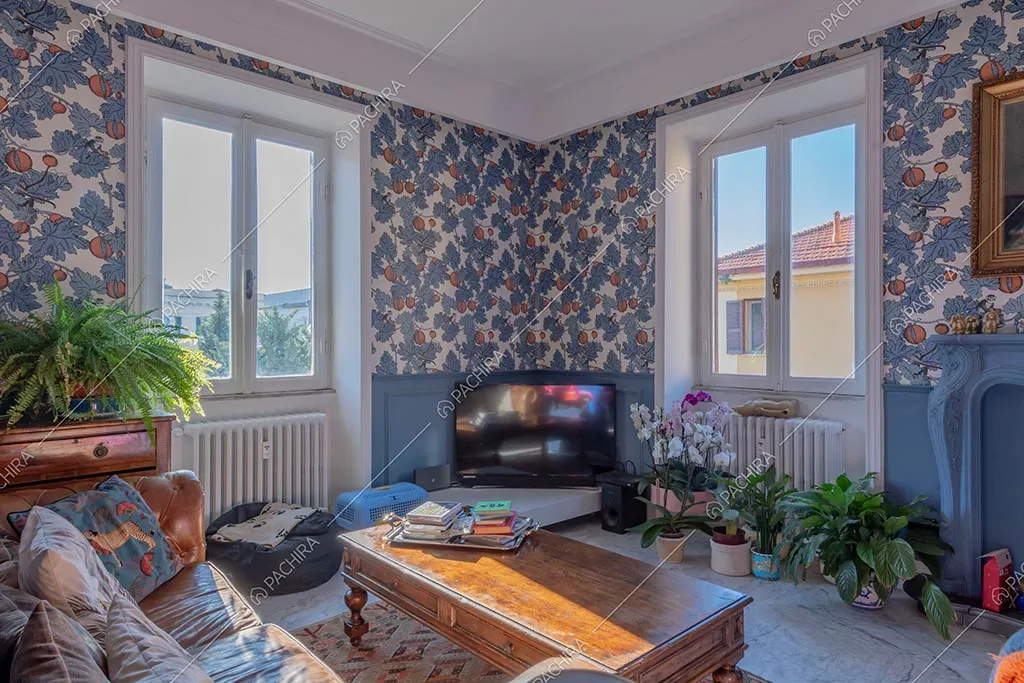 Sala dell'appartamento Zambesi, location in stile eclettico a Roma