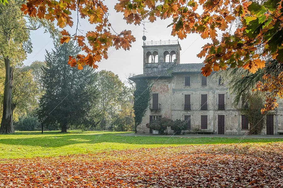 Parco della dimora storica Ajoite, location in stile classico a Milano