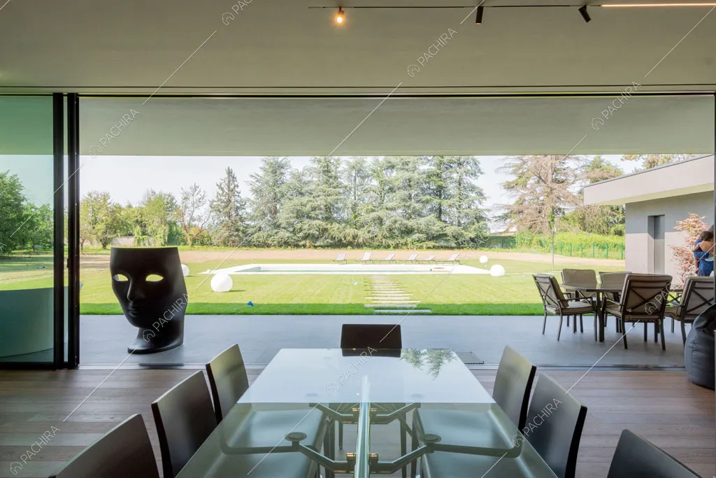 Sala della villa Larimar, location in stile contemporaneo a Monza