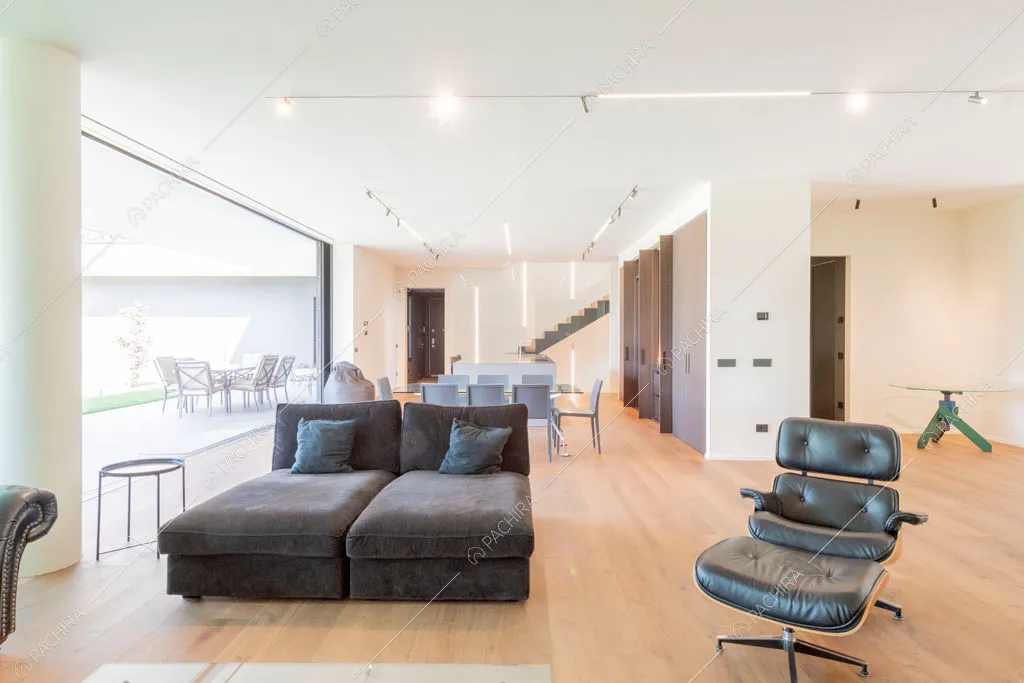 Sala della villa Larimar, location in stile contemporaneo a Monza