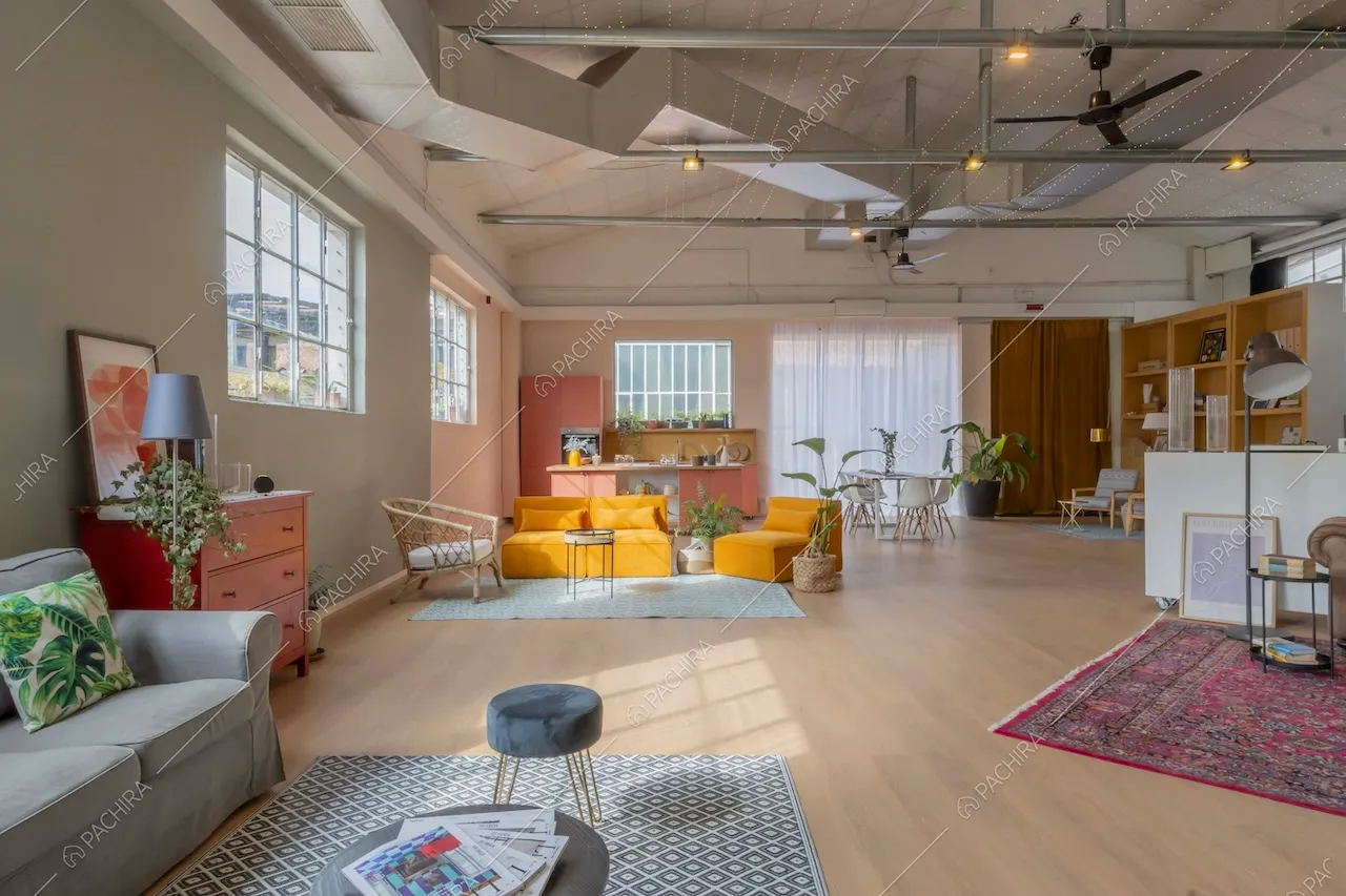 Loft dello studio Eclipse, location in stile contemporaneo a Milano