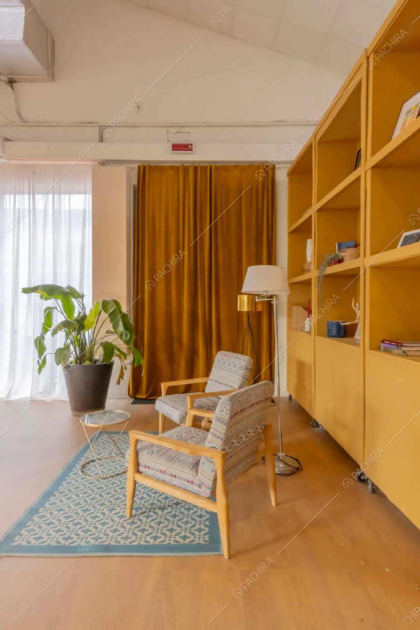 Salotto dello studio Eclipse, location in stile contemporaneo a Milano