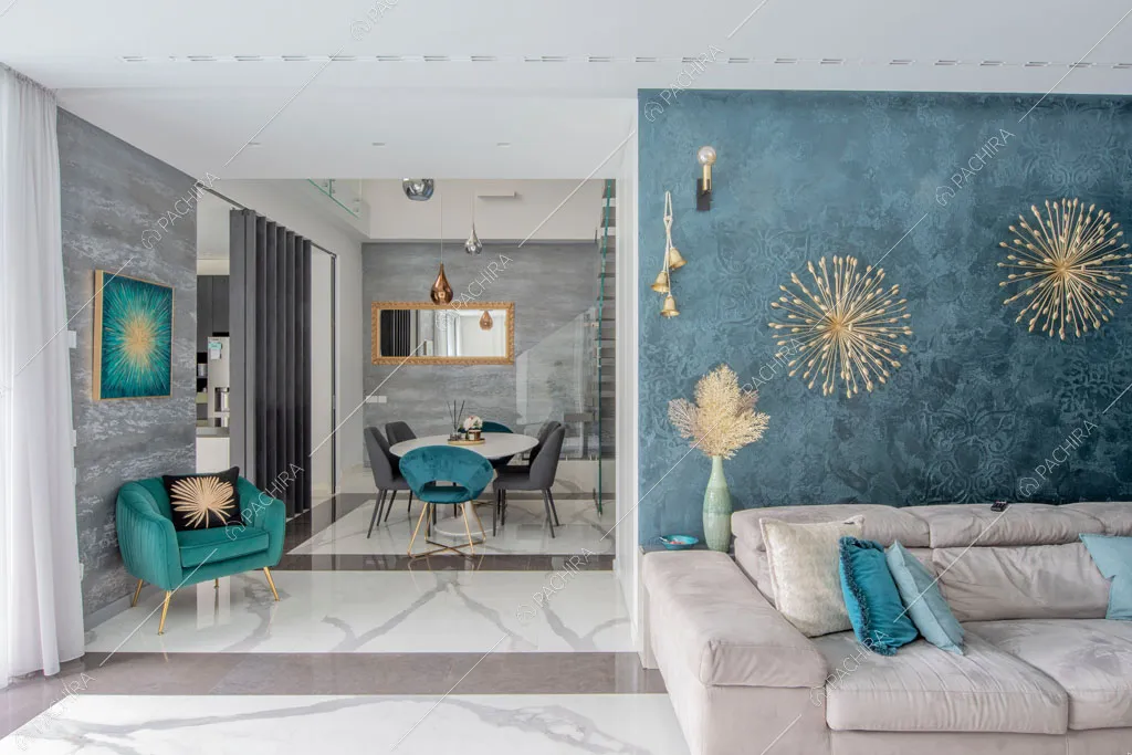 Sala della villa Manioca, location in stile contemporaneo a Monza