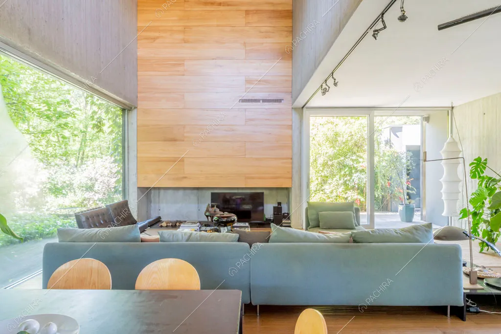 Sala della villa Yukon, location in stile contemporaneo a Pavia