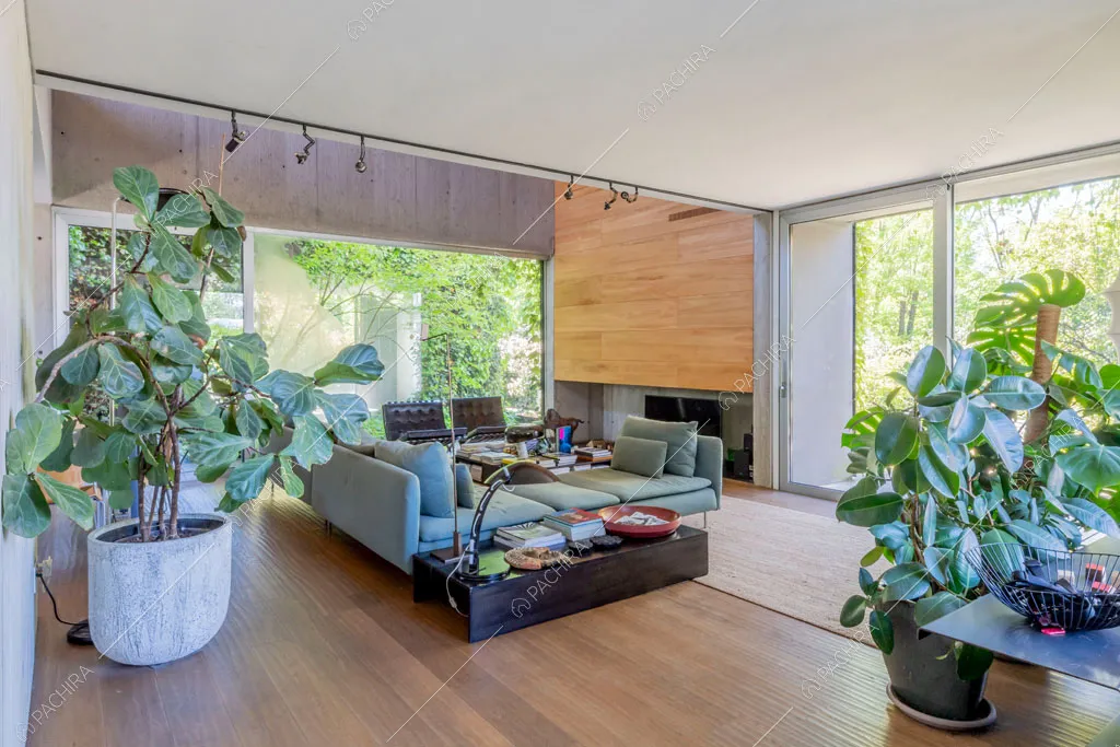 Sala della villa Yukon, location in stile contemporaneo a Pavia