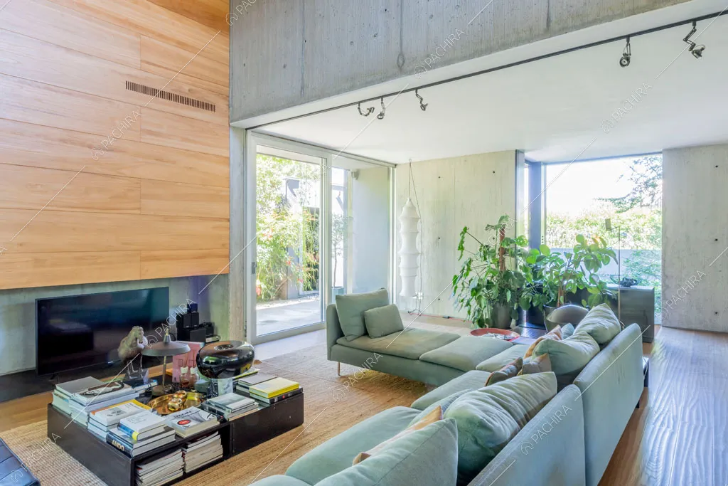 Sala della villa Yukon, location in stile contemporaneo a Pavia