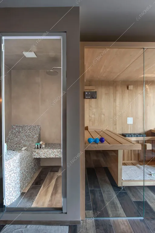 Spa della villa Yellowstone, location in stile contemporaneo a Bergamo