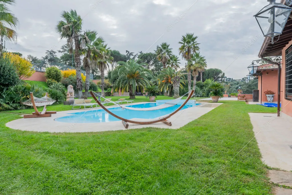 Giardino della villa Sidley, location in stile classico a Roma