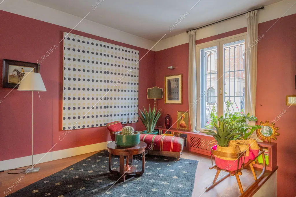 Sala della villa Rodano, location in stile contemporaneo a Milano